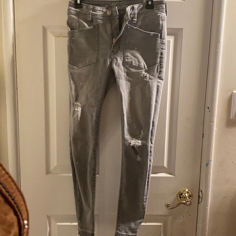 Free People Midrise skinny jeans